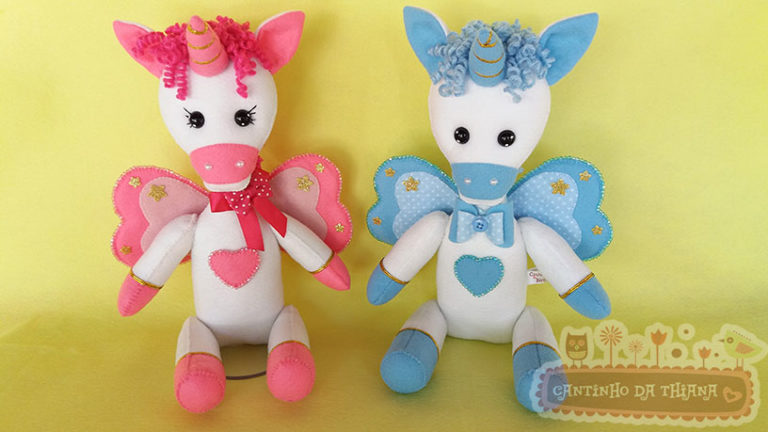 Unicornio de Feltro