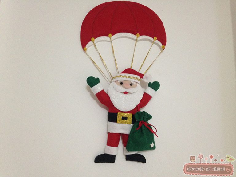 Papai Noel de Paraquedas