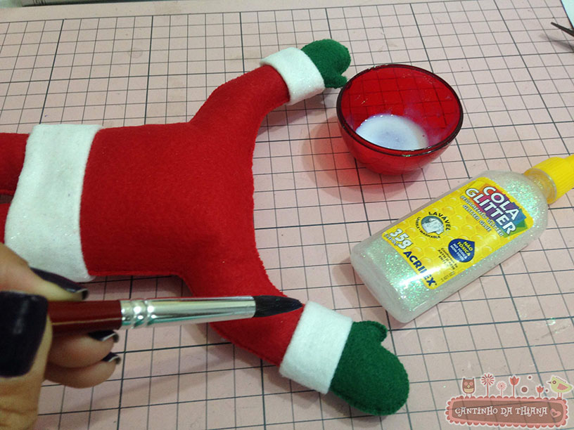Papai Noel de Paraquedas